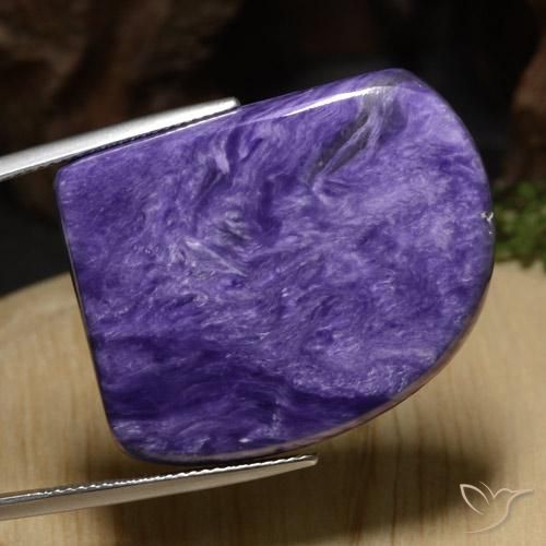 9,17 ctw natürlicher Intensives Violett Charoit, Fantasie, Lichtundurchlässig