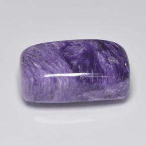 11,87 ctw natürlicher violetter Charoit, Kissenschliff, Lichtundurchlässig