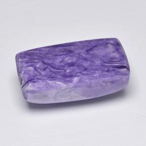 8,88 ctw natürlicher violetter Charoit, Baguette, Lichtundurchlässig