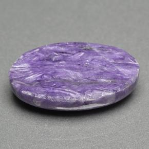 10,57 ctw natürlicher violetter Charoit, Oval Schliff, Lichtundurchlässig
