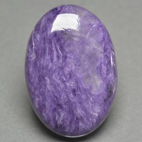 9,17 ctw natürlicher Violet Charoit, Oval Schliff, Lichtundurchlässig