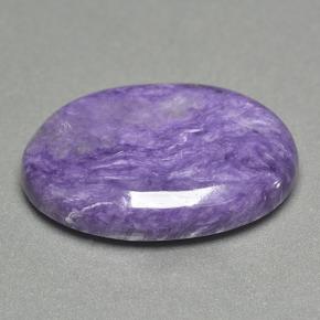 9,17 ctw natürlicher Violet Charoit, Oval Schliff, Lichtundurchlässig