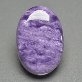 9,17 ctw natürlicher Violet Charoit, Oval Schliff, Lichtundurchlässig