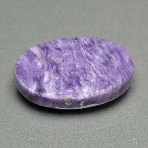 9,17 ctw natürlicher Violet Charoit, Oval Schliff, Lichtundurchlässig