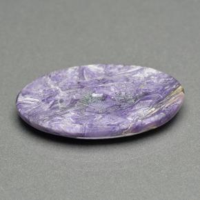 9,17 ctw natürlicher Violet Charoit, Oval Schliff, Lichtundurchlässig