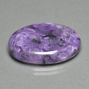 9,17 ctw natürlicher Violet Charoit, Oval Schliff, Lichtundurchlässig