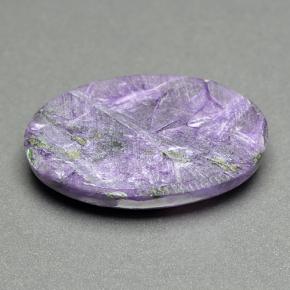 9,17 ctw natürlicher Violet Charoit, Oval Schliff, Lichtundurchlässig