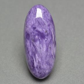 9,17 ctw natürlicher Violet Charoit, Oval Schliff, Lichtundurchlässig
