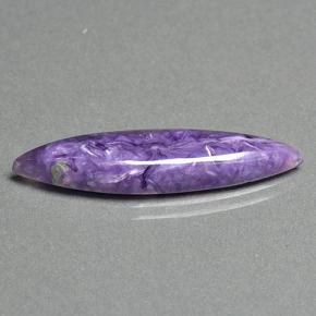 8,00 ctw natürlicher violetter Charoit, Marquise, Lichtdurchlässig