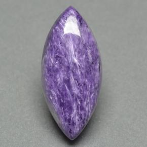 9,36 ctw natürlicher violetter Charoit, Marquise, Lichtundurchlässig