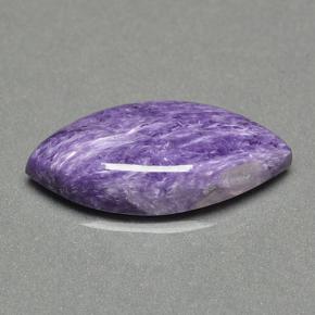 9,36 ctw natürlicher violetter Charoit, Marquise, Lichtundurchlässig