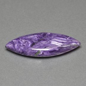 9,46 ctw natürlicher violetter Charoit, Marquise, Lichtundurchlässig