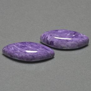 16,62 ct natürliche violetter Charoit-Edelsteine, Marquise, Lichtundurchlässig