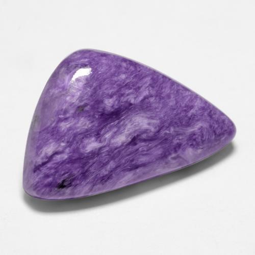 10,30 ctw natürlicher violetter Charoit, Fantasieschliff, Lichtundurchlässig