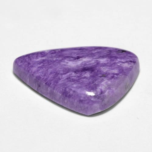 10,30 ctw natürlicher violetter Charoit, Fantasieschliff, Lichtundurchlässig