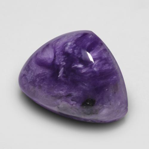 7,99 ctw natürlicher violetter Charoit, Fantasieschliff, Lichtundurchlässig