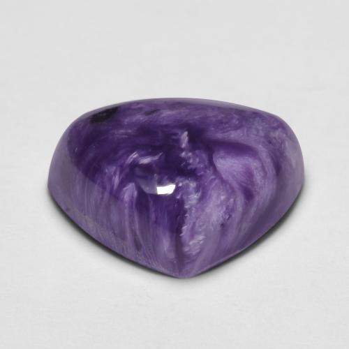 7,99 ctw natürlicher violetter Charoit, Fantasieschliff, Lichtundurchlässig