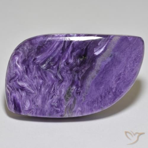 45.93ct Natürlicher tiefviolett Charoit, Fantasie, Lichtundurchlässig