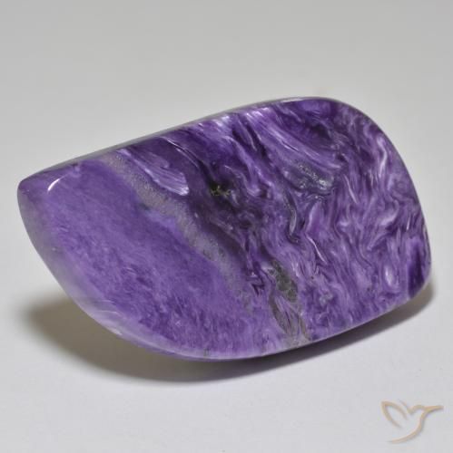 9,17 ctw natürlicher tiefviolett Charoit, Fantasie, Lichtundurchlässig