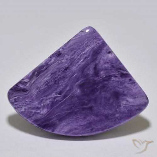 55.11ct Natürlicher Mittelviolett Charoit, Fantasie, Lichtundurchlässig