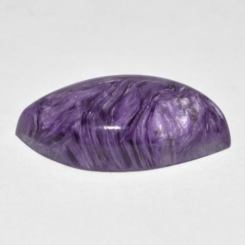 11,68 ctw natürlicher violetter Charoit, Marquise, Lichtundurchlässig