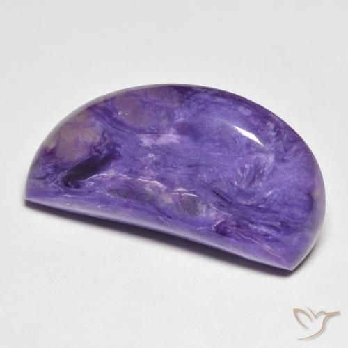 9,17 ctw natürlicher Medium Dark-Violet Charoit, Fantasie, Lichtundurchlässig