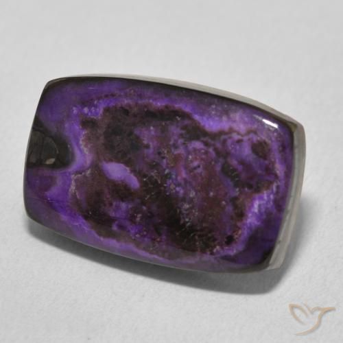 9,17 ctw natürlicher Medium Dark-Violet Charoit, Kissen, Lichtundurchlässig