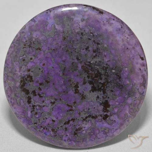 30.89ct Natürlicher tiefviolett Charoit, Runden, Lichtundurchlässig