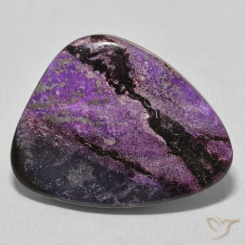 21.42ct Natürlicher Medium Dark-Violet Charoit, Fantasie, Lichtundurchlässig