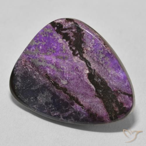 9,17 ctw natürlicher Medium Dark-Violet Charoit, Fantasie, Lichtundurchlässig