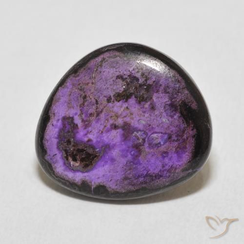 14.04ct Natürlicher Samt Lila Violett Charoit, Fantasie, Lichtundurchlässig