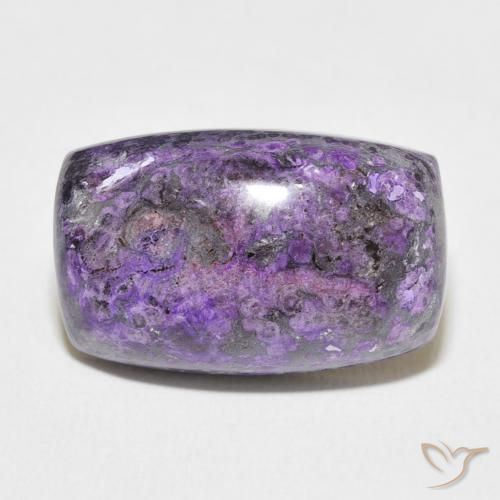 14.42ct Natürlicher dunkelviolett Charoit, Kissen, Lichtundurchlässig