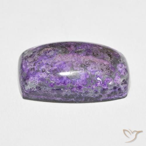 9,17 ctw natürlicher dunkelviolett Charoit, Kissen, Lichtundurchlässig