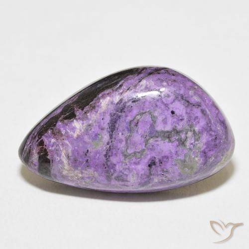17.22ct Natürlicher Hellviolettes Violett Charoit, Fantasie, Lichtundurchlässig
