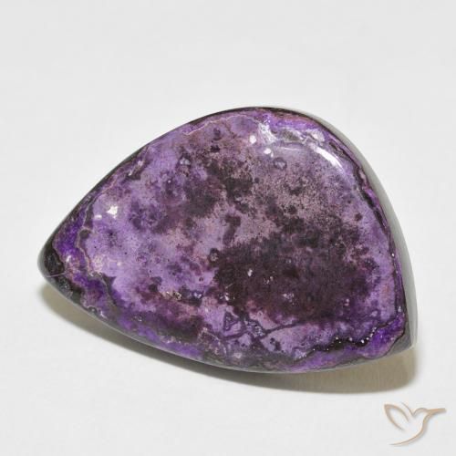 19.52ct Natürlicher Samt Lila Violett Charoit, Fantasie, Lichtundurchlässig
