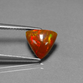 9,17 ctw natürlicher Mehrfarbig Schokoladenopal, Transparent, Transparent / Lichtdurchlässig