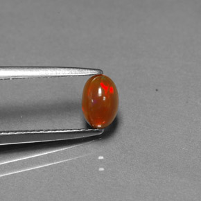 9,17 ctw natürlicher Mehrfarbig Schokoladenopal, Transparent, Transparent / Lichtdurchlässig