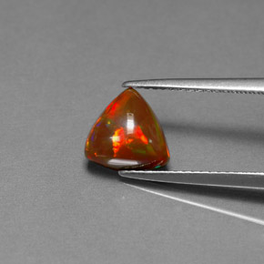 9,17 ctw natürlicher Mehrfarbig Schokoladenopal, Transparent, Transparent / Lichtdurchlässig