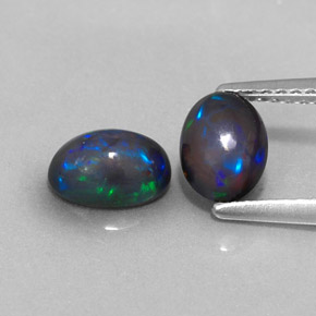  ct natürliche mehrfarbiger Schokoladenopal-Edelsteine, Oval Schliff, Lichtdurchlässig