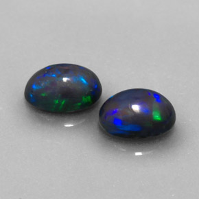  ct natürliche mehrfarbiger Schokoladenopal-Edelsteine, Oval Schliff, Lichtdurchlässig