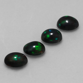  ct natürliche Mehrfarbig Schokoladenopal-Edelsteine, Oval Schliff, Lichtdurchlässig