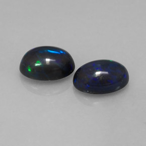  ct natürliche mehrfarbiger Schokoladenopal-Edelsteine, Oval Schliff, Lichtdurchlässig