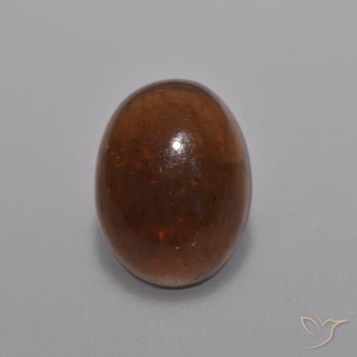 0.76ct Natürlicher Mehrfarbig Schokoladenopal, Oval, Lichtdurchlässig