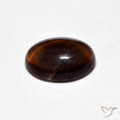 9,17 ctw natürlicher Braun Schokoladenopal, Oval, Lichtdurchlässig