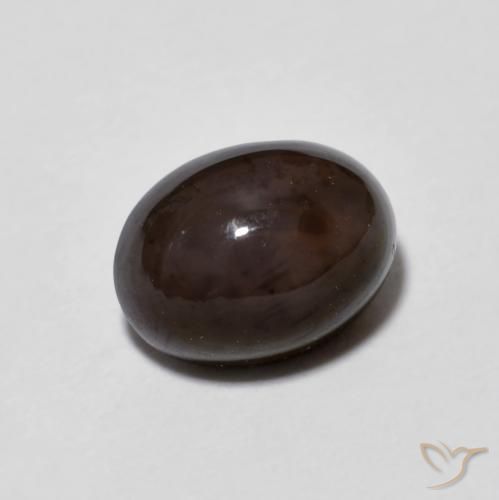 9,17 ctw natürlicher Mehrfarbig Schokoladenopal, Oval, Transparent