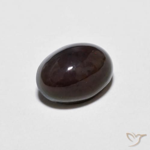 9,17 ctw natürlicher Mehrfarbig Schokoladenopal, Oval, Lichtundurchlässig