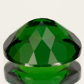 4,06 ctw natürlicher grüner Chromdiopsid, Oval Schliff, VVS-VS