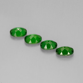  ct natürliche grüner Chromdiopsid-Edelsteine, Oval Schliff, VVS-VS