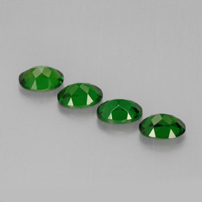  ct natürliche grüner Chromdiopsid-Edelsteine, Oval Schliff, VVS-VS