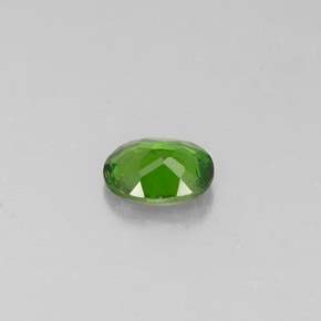 0,28 ctw natürlicher grüner Chromdiopsid, Oval Schliff, VS